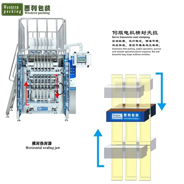 liquid sachet filling machine