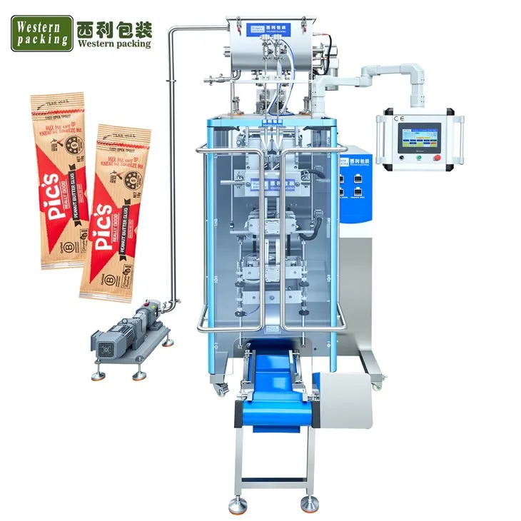 Mesin Pembungkusan Uncang Kayu Sos Salad