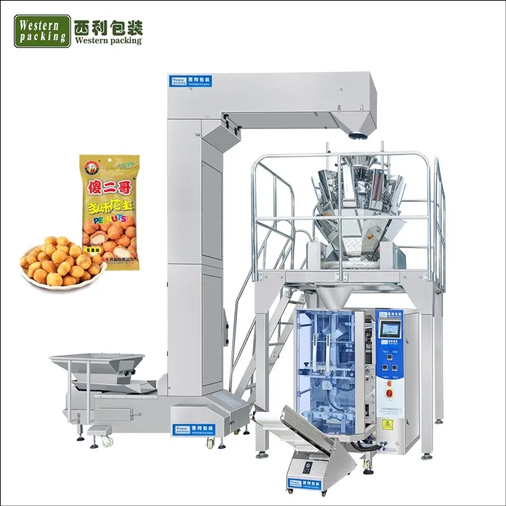 Mesin Pembungkusan Kerepek Kentang Makanan Snek