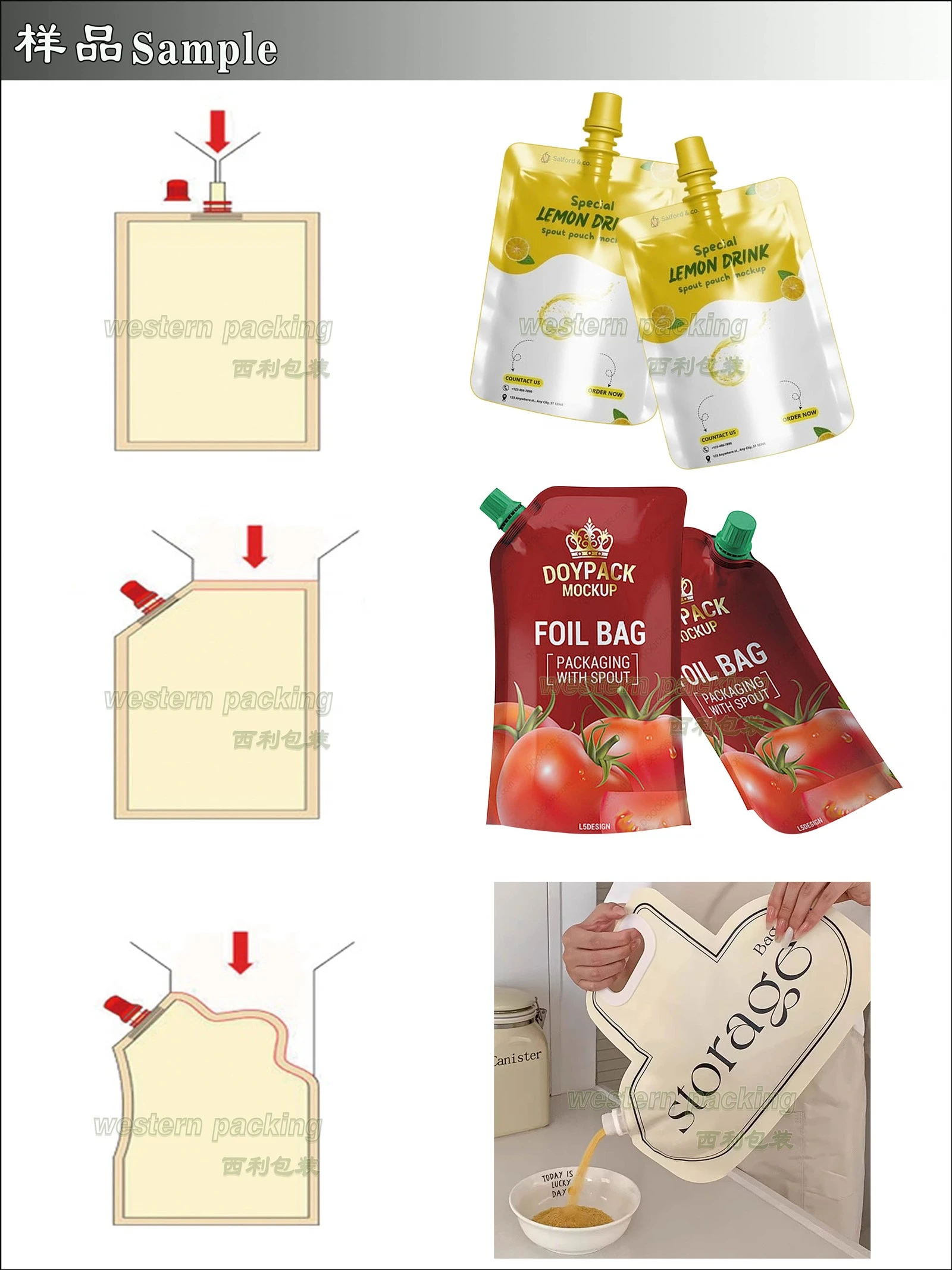stand up pouch packaging machine spout pouches stand up pouch packaging machine spout pouches